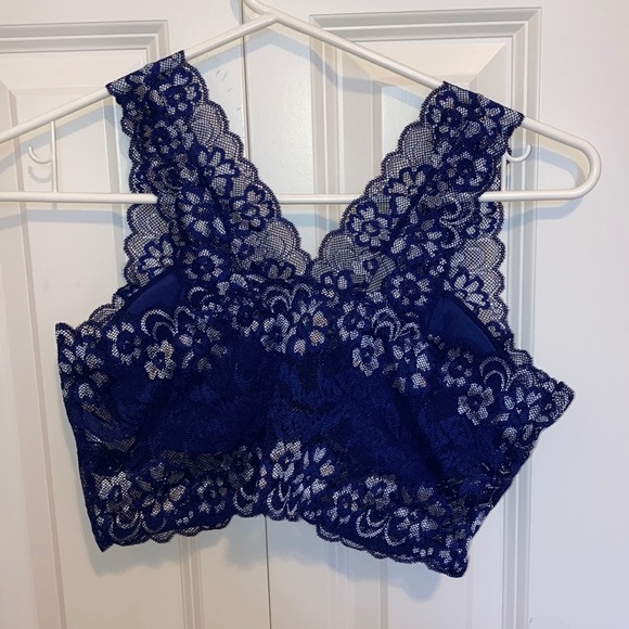 Bra size 32B blue lace NWOT - Picture 2 of 10